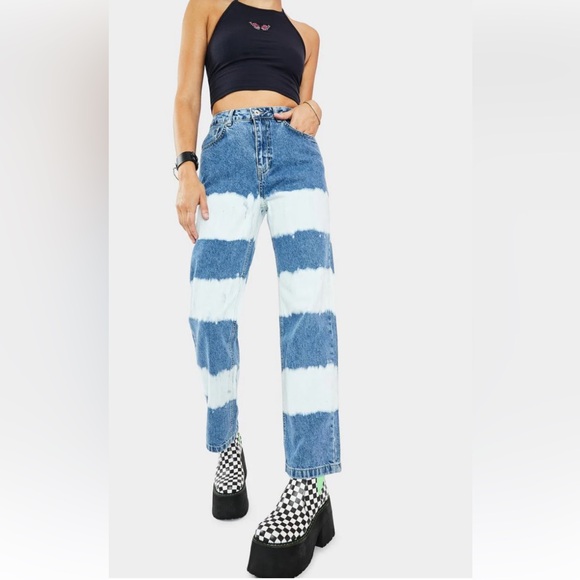 Urban Outfitters Denim - UO The Ragged Priest Lithium Striped Jeans